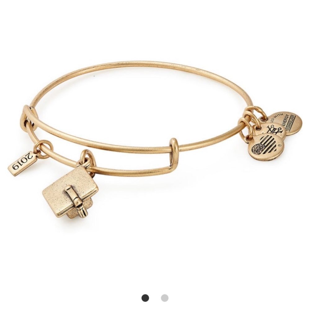 Alex and Ani graduation bracelet